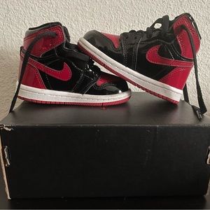 5C Infant Bred Patent Jordan 1 Retro